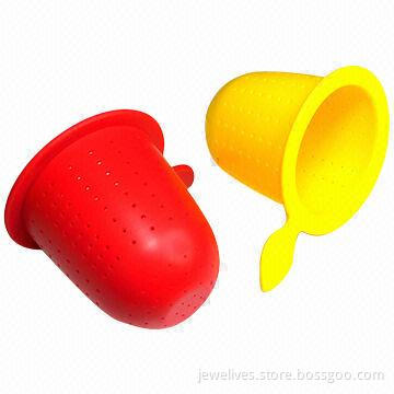 Food-grade silicone tea strainer